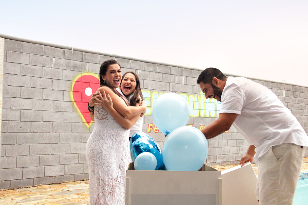 chá revelação - mãe de menino - mãe de menina - fotografia de eventos - foto de evento - chá de bebê - votorantim - sorocaba - são paulo