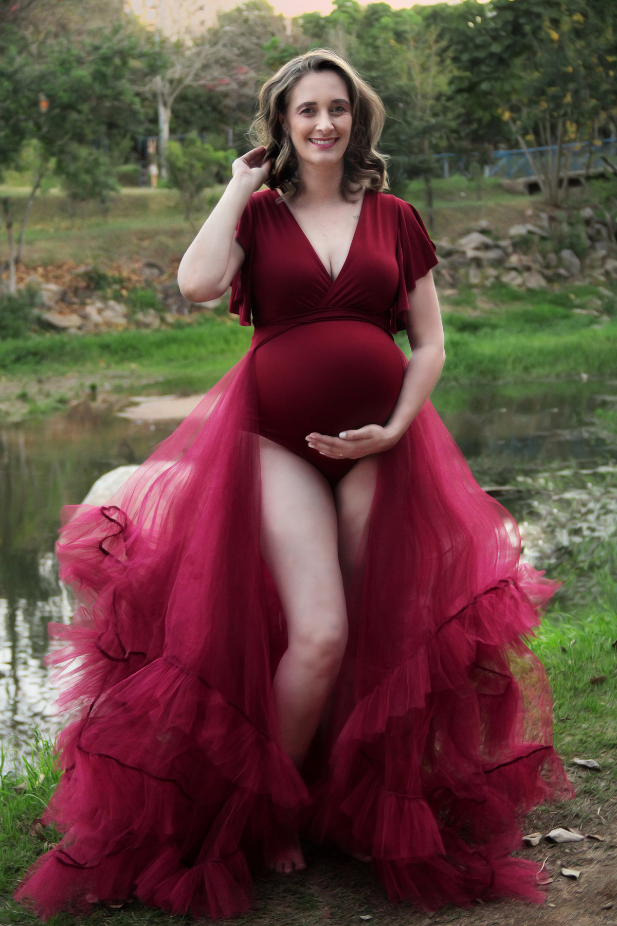 ensaio gestante - fotografia gestante - foto de gestante - mãe de menino - mundo azul - sorocaba - são paulo - campolin - votorantim - handbol