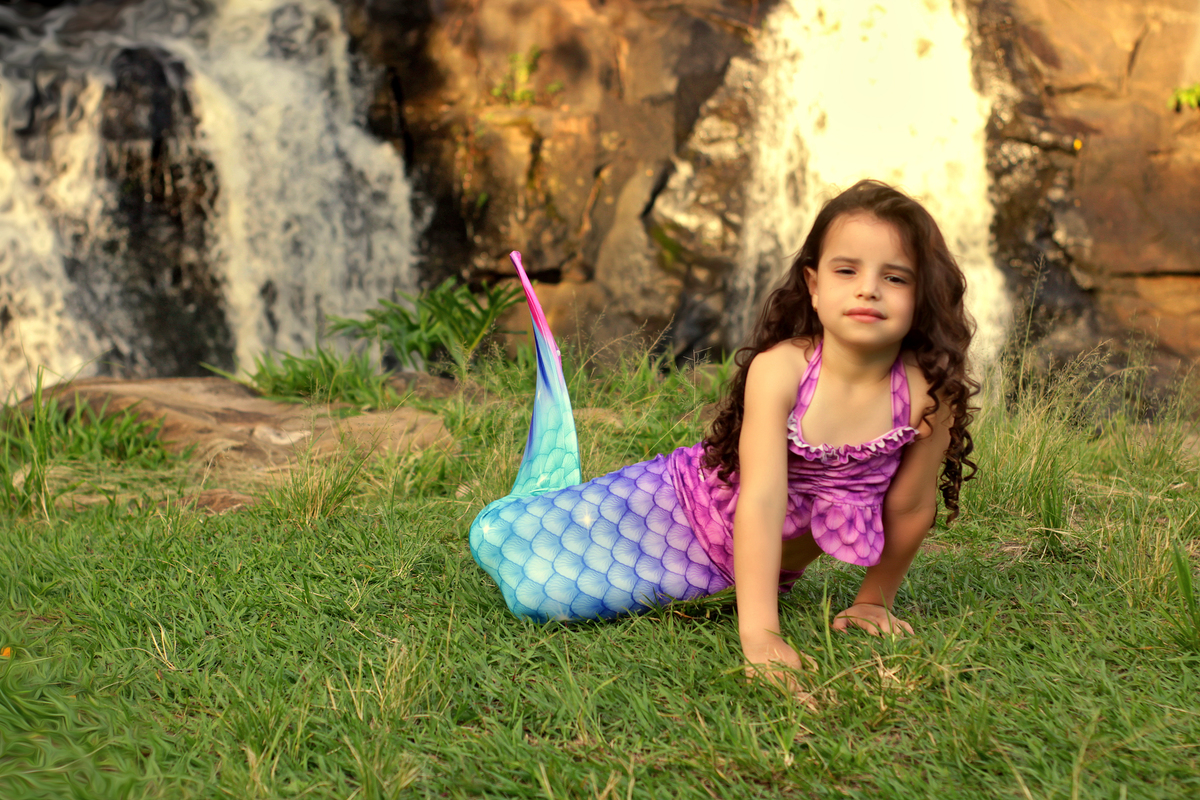 fotografia de criança - foto de criança - foto de aniversário - fotografia de aniversário - fazenda ipanema - iperó - sorocaba - são paulo =- pequena sereia - fundo do mar 