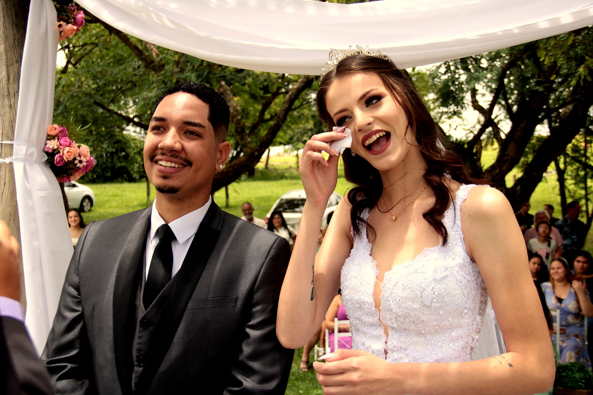 fotografia de casamento - foto de casamento - casamento diurno - festa de casamento - noiva 2024 - interior de são paulo - tiete - sp 