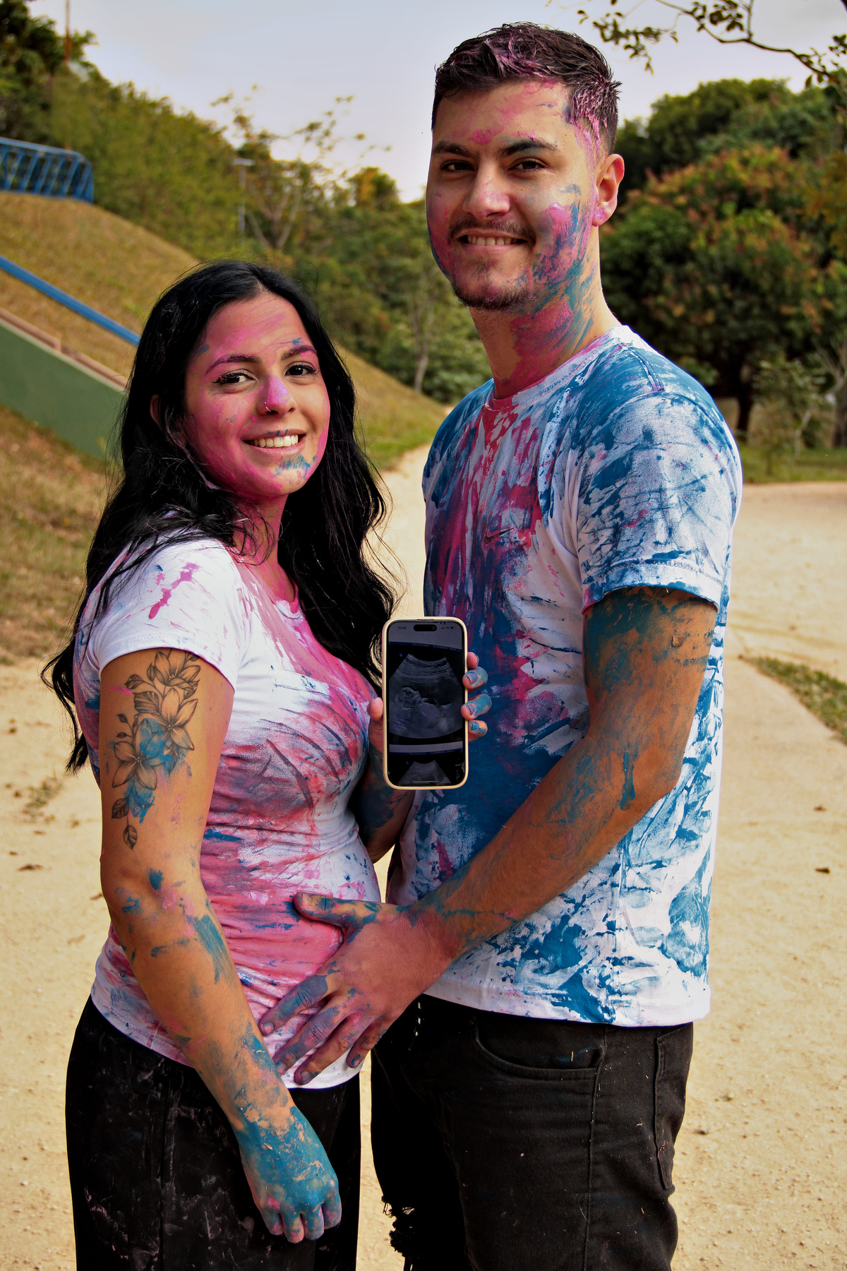 há revelação  -  ensaio chá revelação  - fotografia de gestante - fotografia de bebê - foto de bebê - foto de gestante - mãe de menina -pai de menina - mundo rosa 