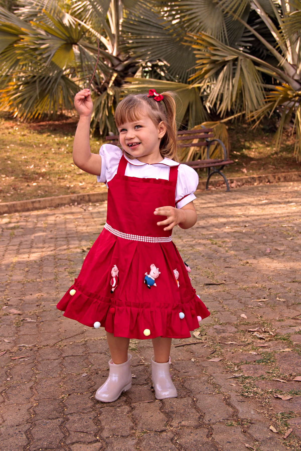 jardim botanico - ensaio de infantil - fotografia infantil - festa de criança - fotografia de festa - sorocaba - sao paulo