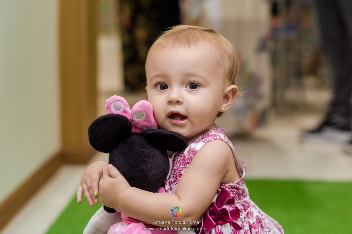 casa de festa mansão dos sonhos, festa infantil, decoração, minnie, familia posando na mesa