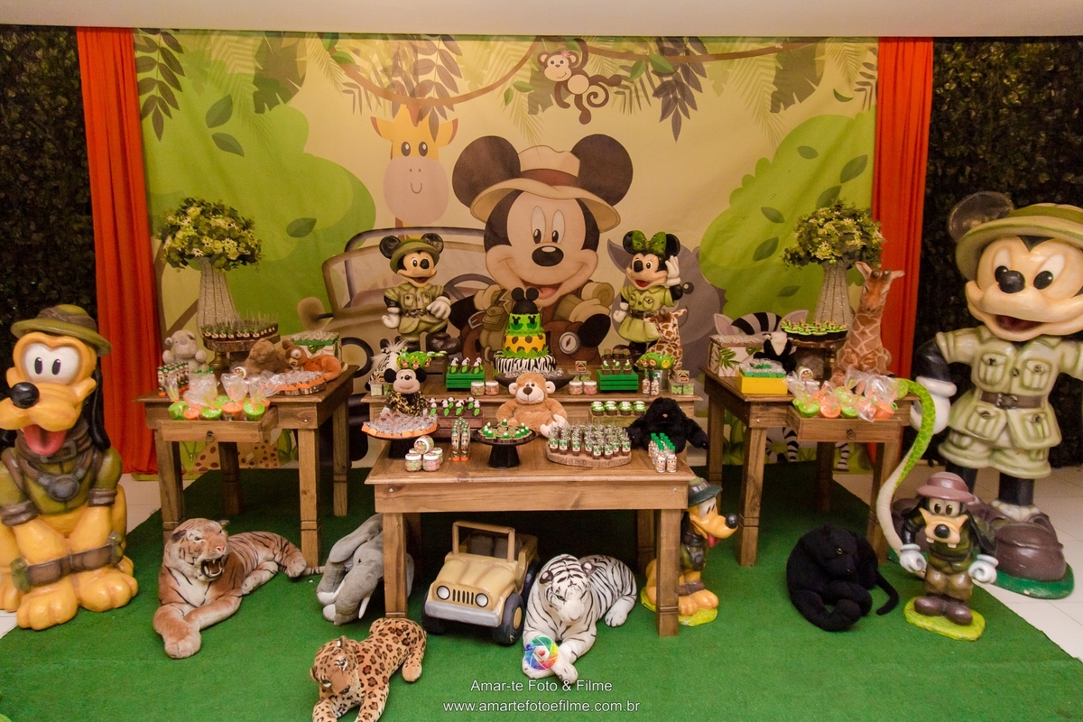 fotografo festa infantil rio de janeiro mr frog barra da tijuca recreio dos bandeirantes tema mickey safari disney decoração
