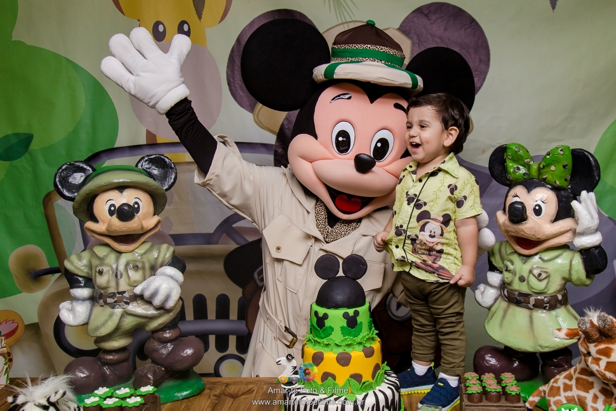 fotografo festa infantil rio de janeiro mr frog barra da tijuca recreio dos bandeirantes tema mickey safari disney decoração