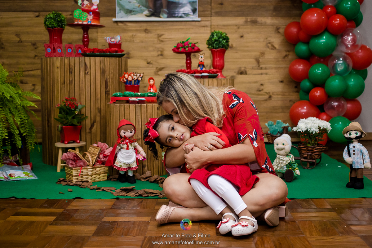 fotografo festa infantil tijuca rio de janeiro decoraçao chapeuzinho vermelho