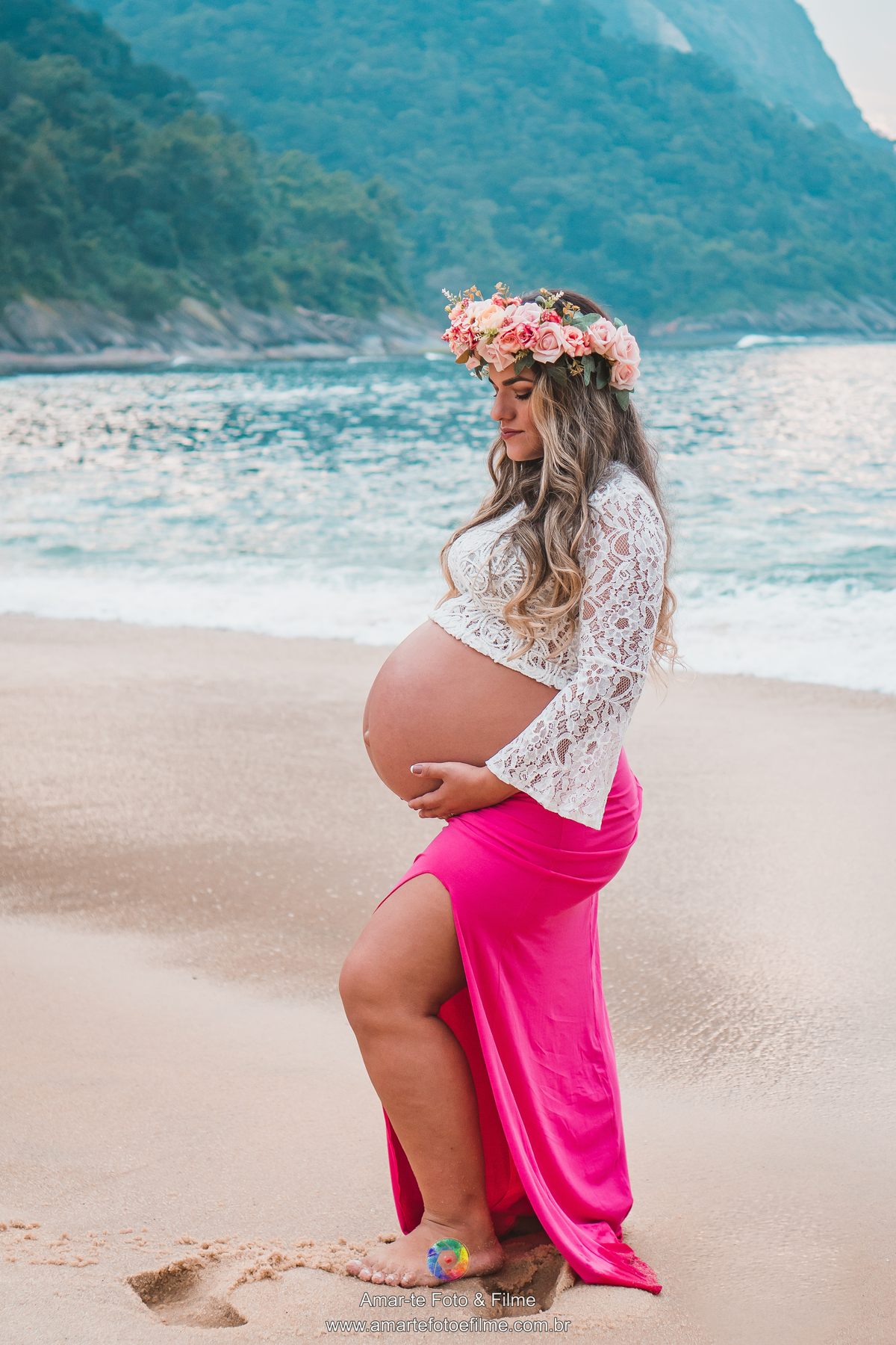 ensaio fotografico gestante praia vermelha urca botafogo rio de janeiro praia familia fotografo família ensaio de gestante