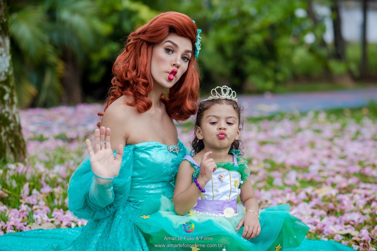 festa infantil rio de janeiro pequena sereia fundo do mar decoração decoracao ao ar livre