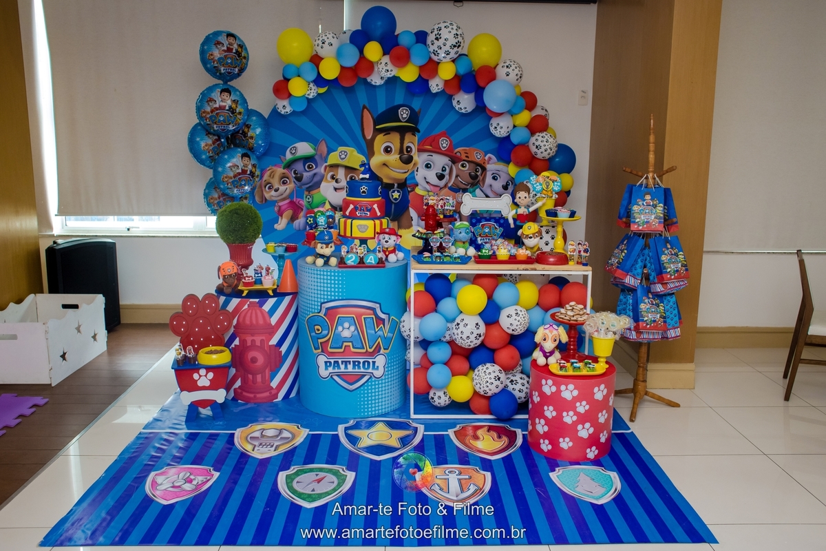 patrulha canina decoração festa infantil meier rio de janeiro fotografo