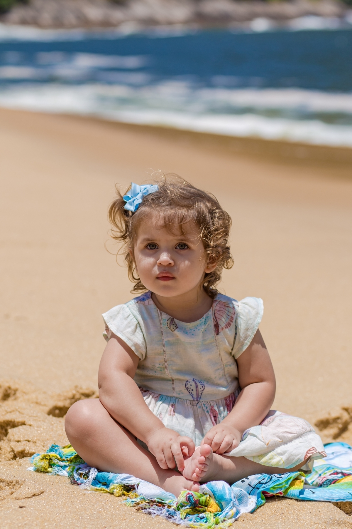 ensaio infantil praia da urca rio de janeiro praia vermelha pao de açucar verão fundo do mar