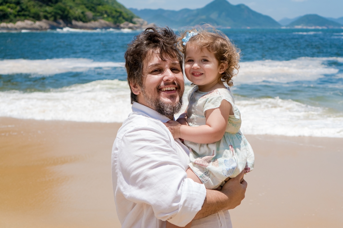 ensaio infantil praia da urca rio de janeiro praia vermelha pao de açucar verão fundo do mar