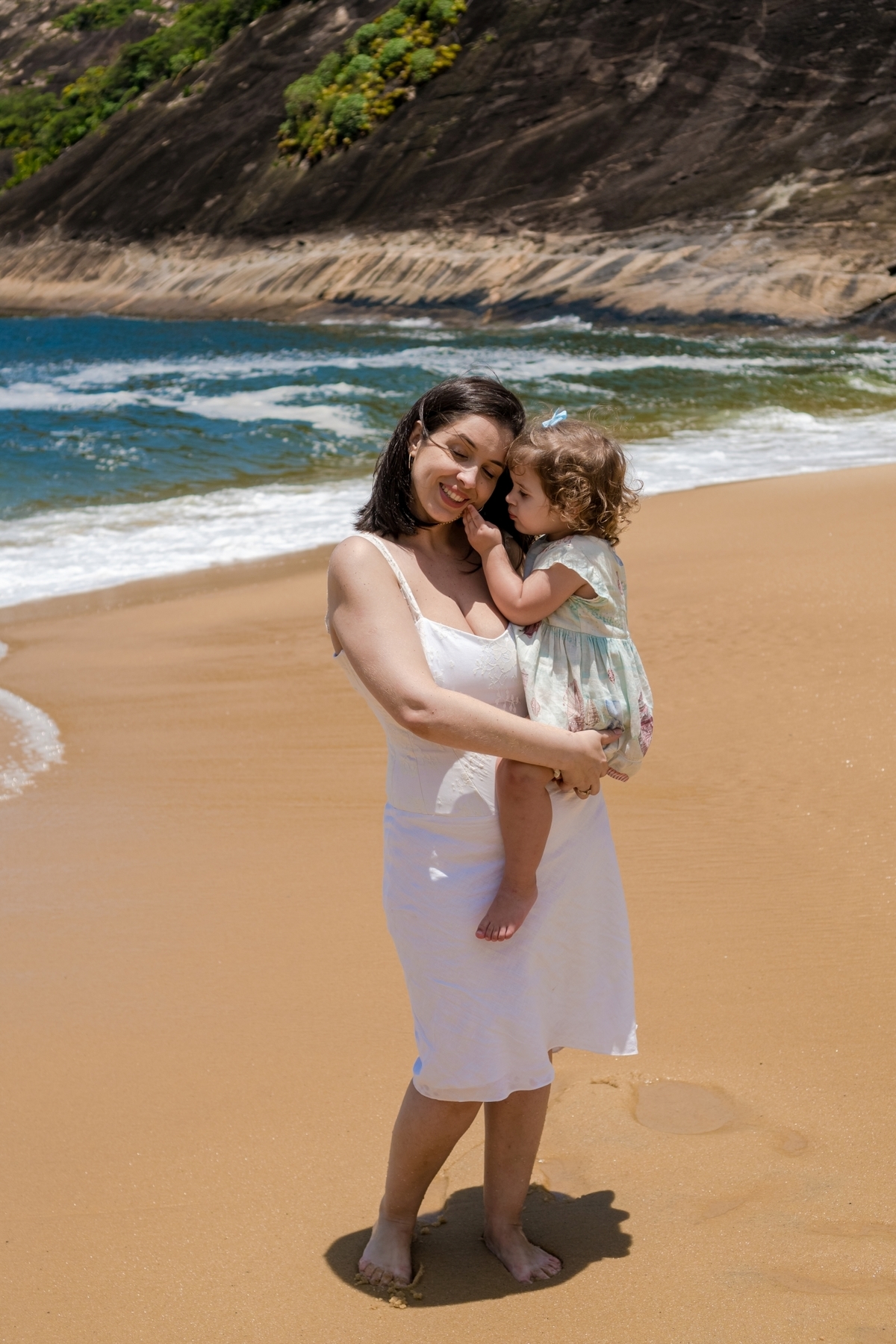 ensaio infantil praia da urca rio de janeiro praia vermelha pao de açucar verão fundo do mar