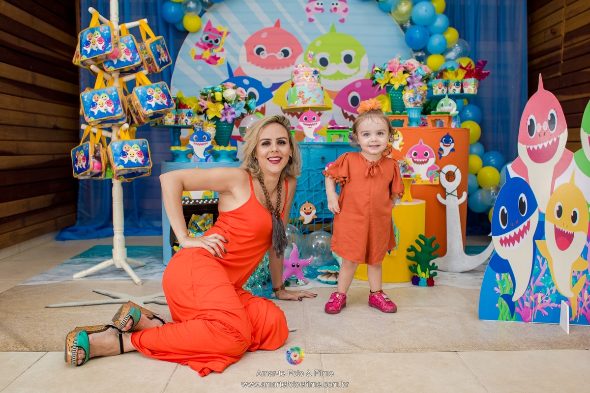 festa infantil decoração decoracao baby shark dois anos vargem grande recreio barra da tijuca fotografo de festa infantil rio de janeiro rj
