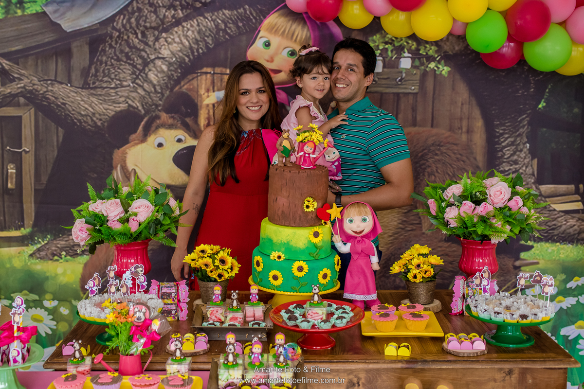 festa infantil masha e o urso decoração decoracao rio de janeiro barra da tijuca fotografo fotografia 
