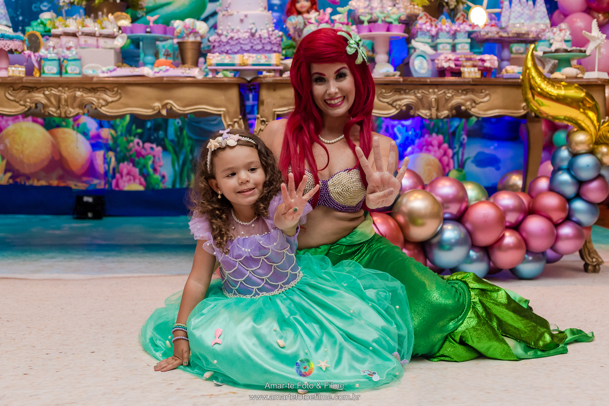 festa infantil casa x recreio rio de janeiro decoracao decoração pequena sereia fundo do mar