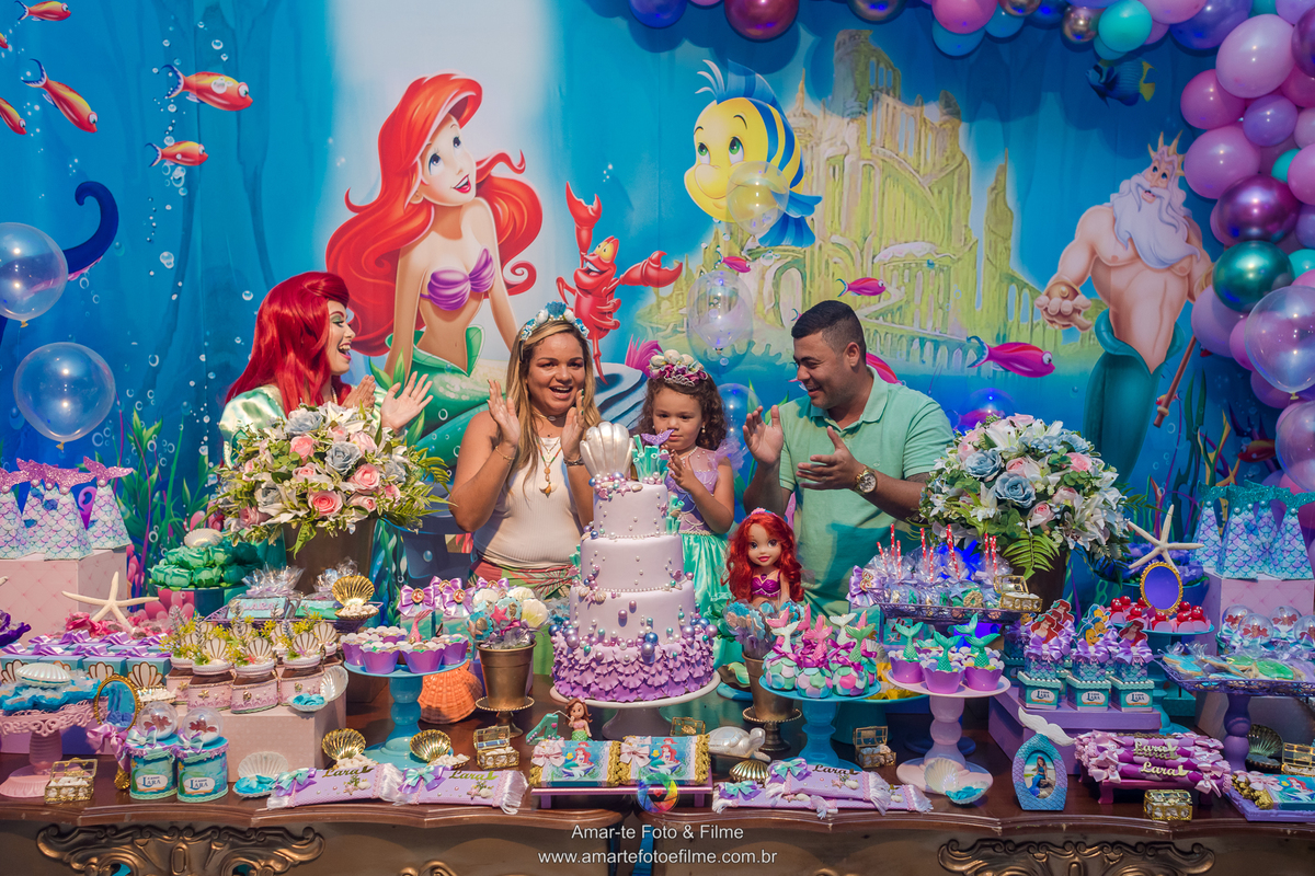festa infantil casa x recreio rio de janeiro decoracao decoração pequena sereia fundo do mar