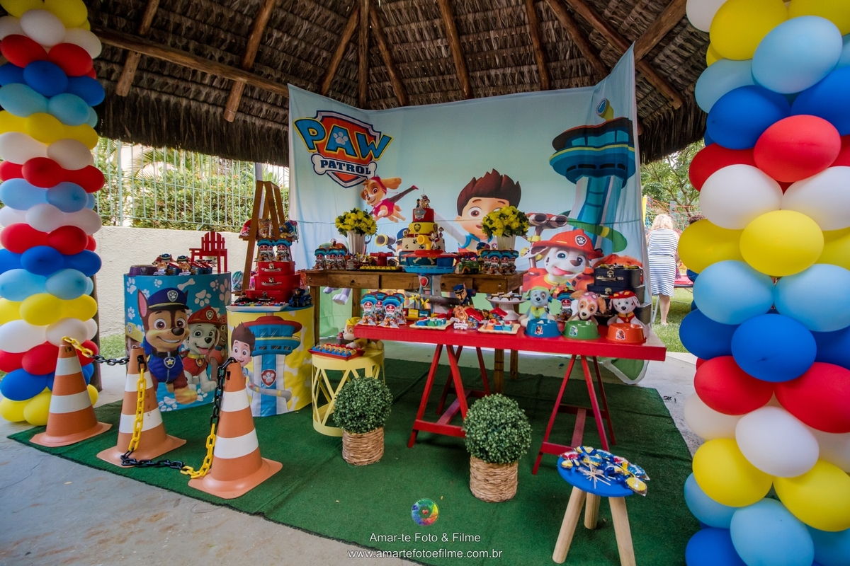 patrulha canina decoraçao decoração decoracao festa infantil rio de janeiro barra de tijuca recreio dos bandeirantes fotografo 