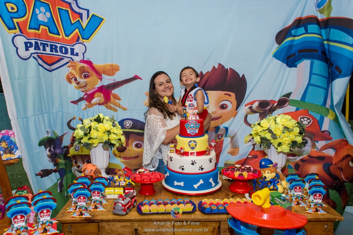 patrulha canina decoraçao decoração decoracao festa infantil rio de janeiro barra de tijuca recreio dos bandeirantes fotografo 