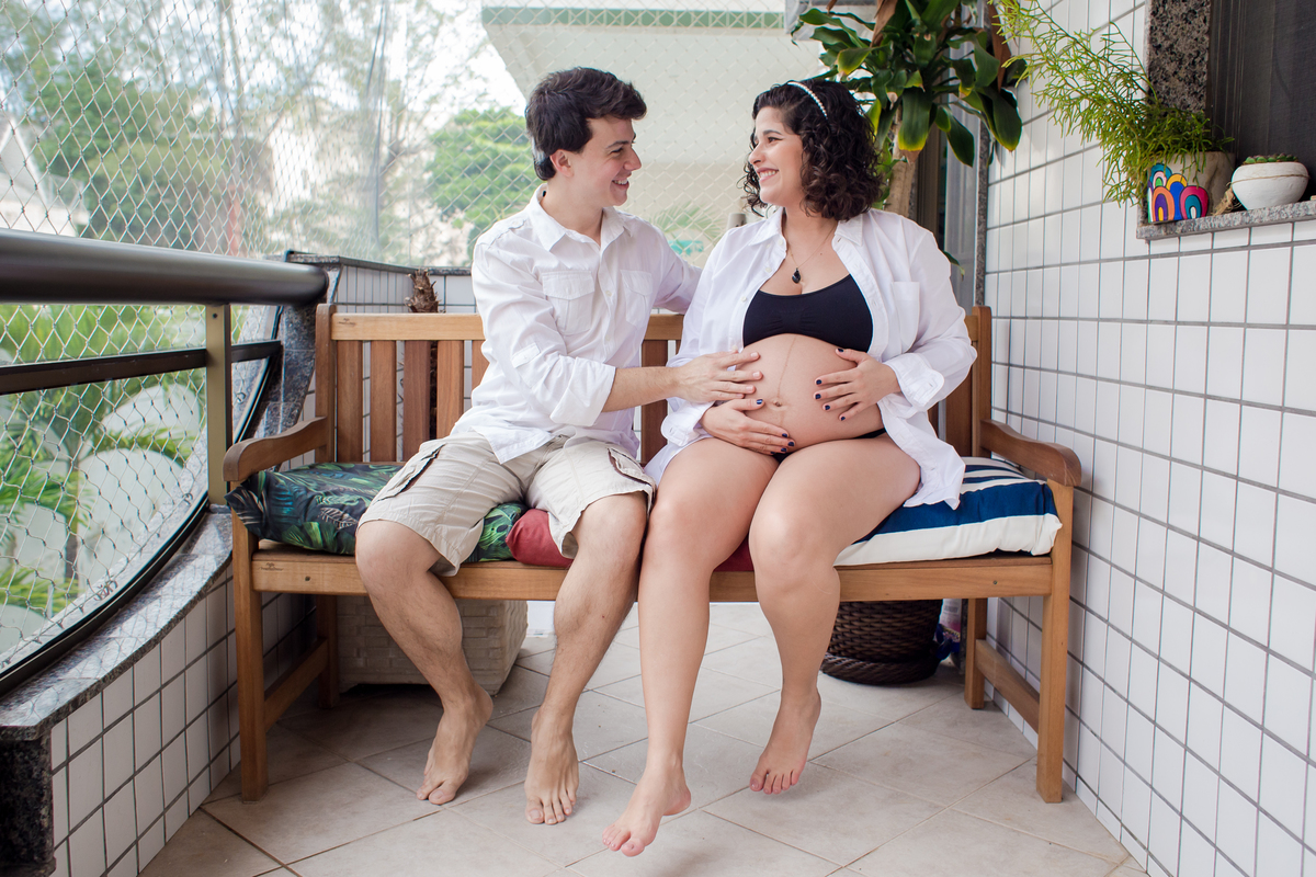 ensaio gestante praia rio de janeiro recreio dos bandeirantes ensaio fotografico gravidez em casa