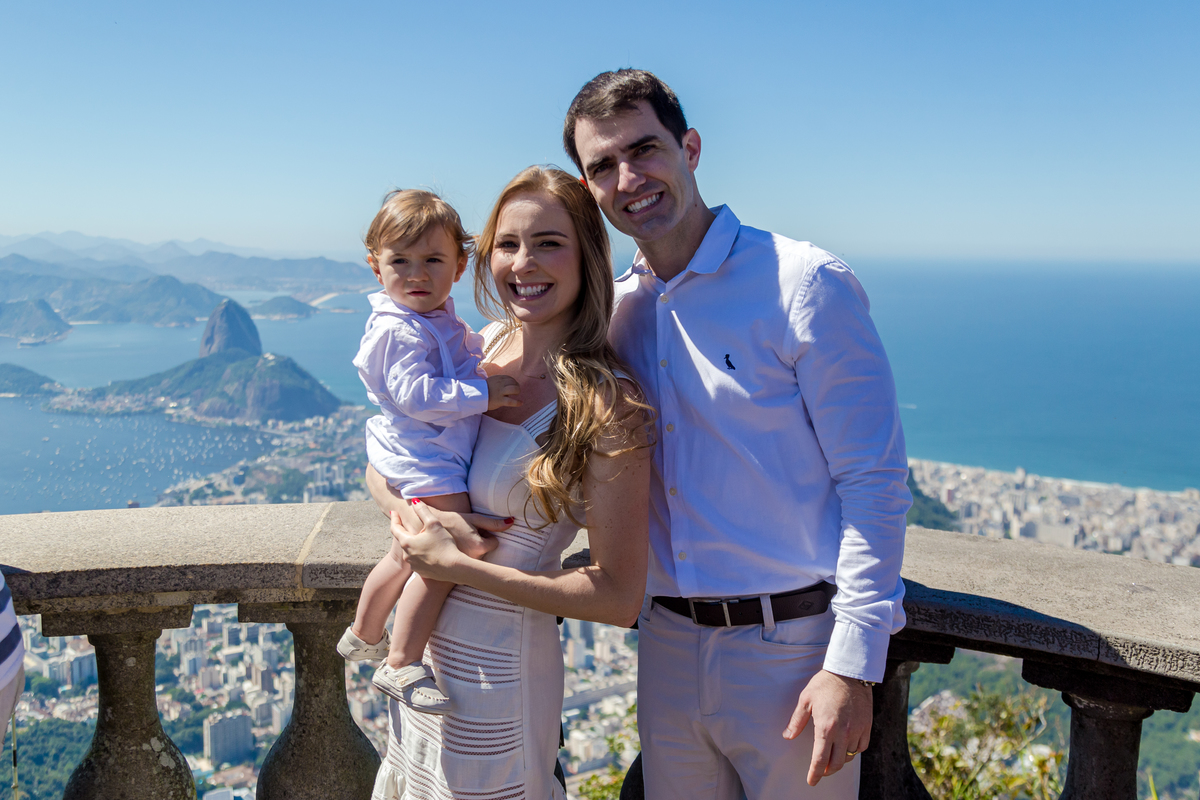 fotografia de batizado no cristo redentor rio de janeiro batismo criança católico foto evento fotografo