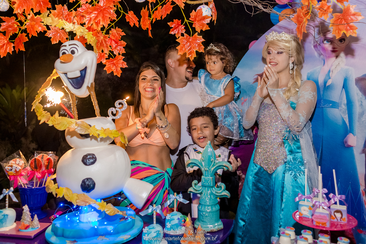 festa infantil tema frozen fortnite princesa disney casa do alto familia fotografia decoração menina alto da boa vista rio e janeiro