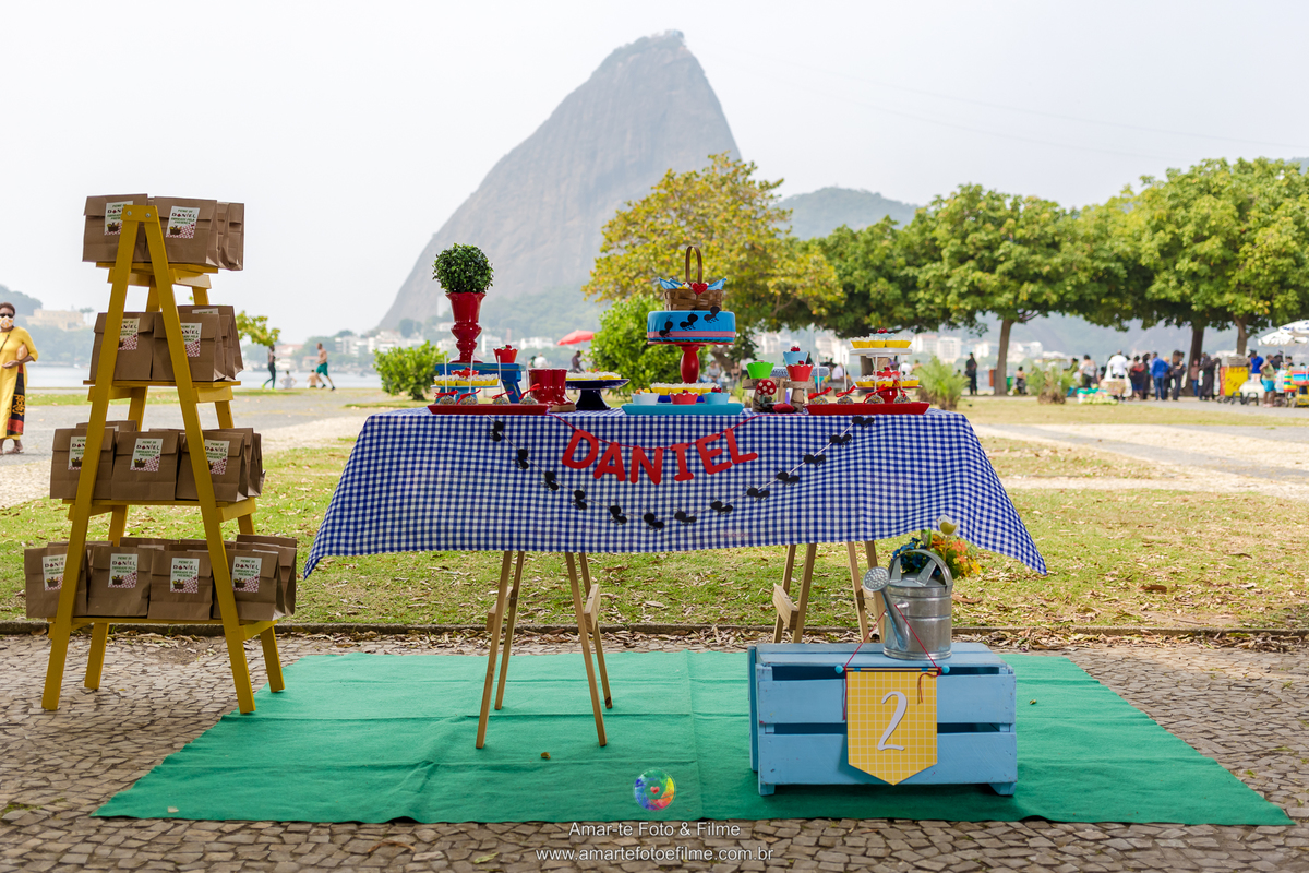 festa infantil pic nic no aterro do flamengo rio de janeiro comemoração ao ar livre menino ou menina 