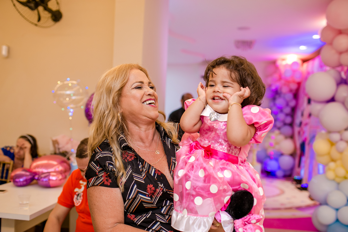 festa infantil decoração minnie laços menina personagens 
