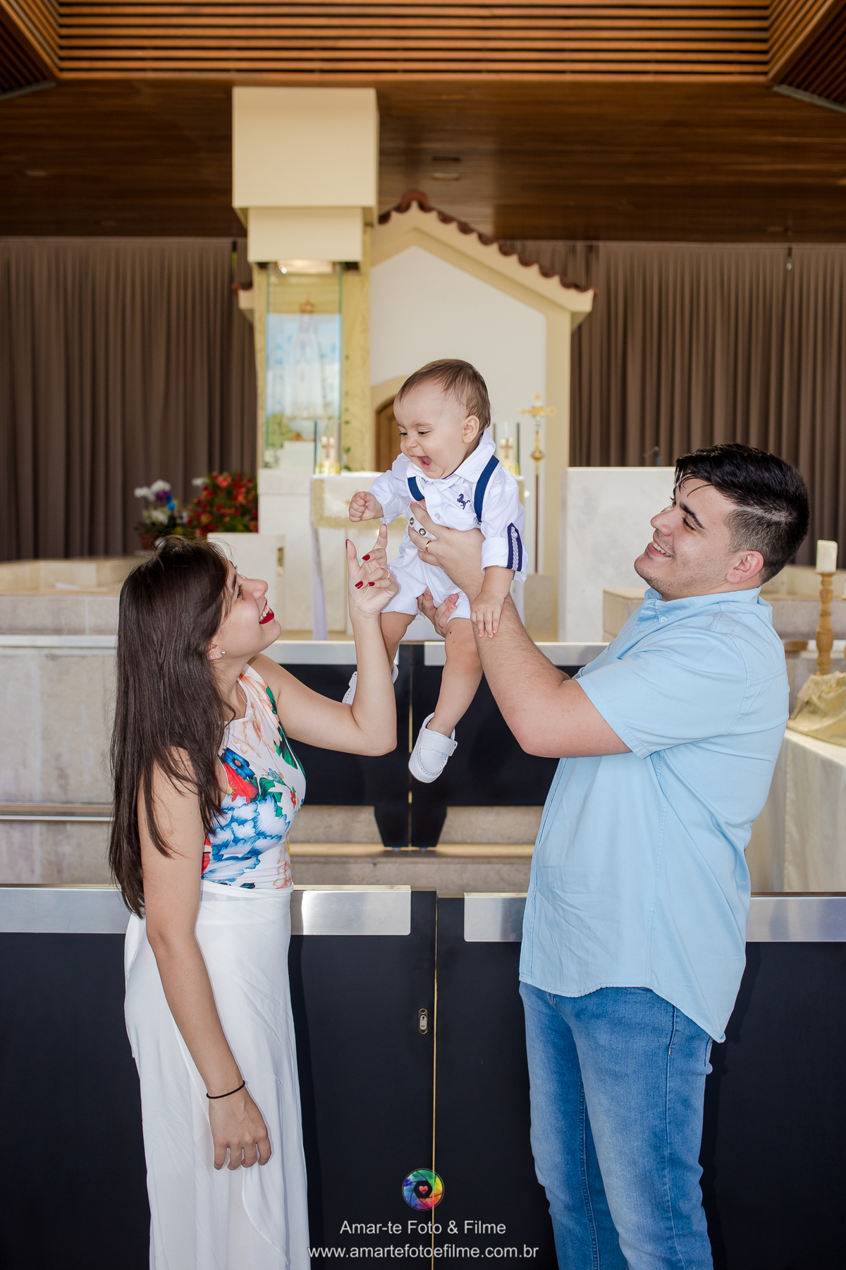 santuario nossa senhora de fatima recreio batismo menino batizado catolico
