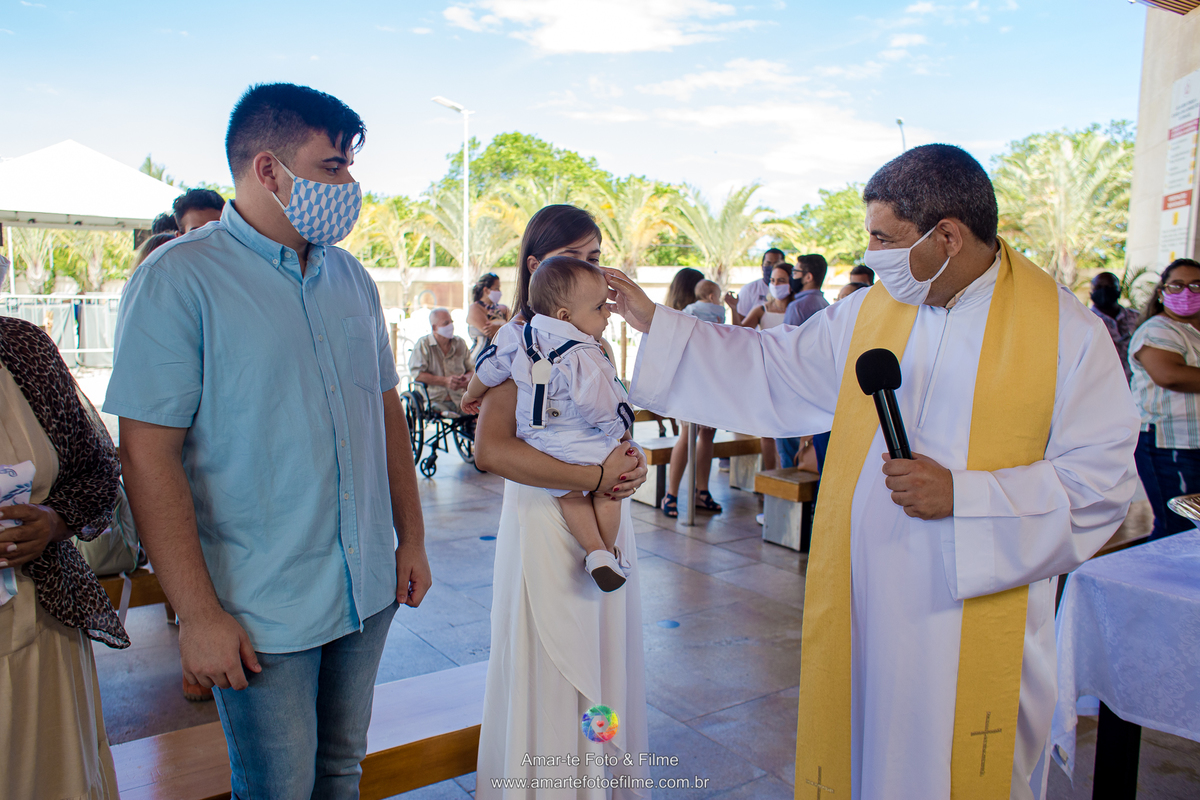 santuario nossa senhora de fatima recreio batismo menino batizado catolico