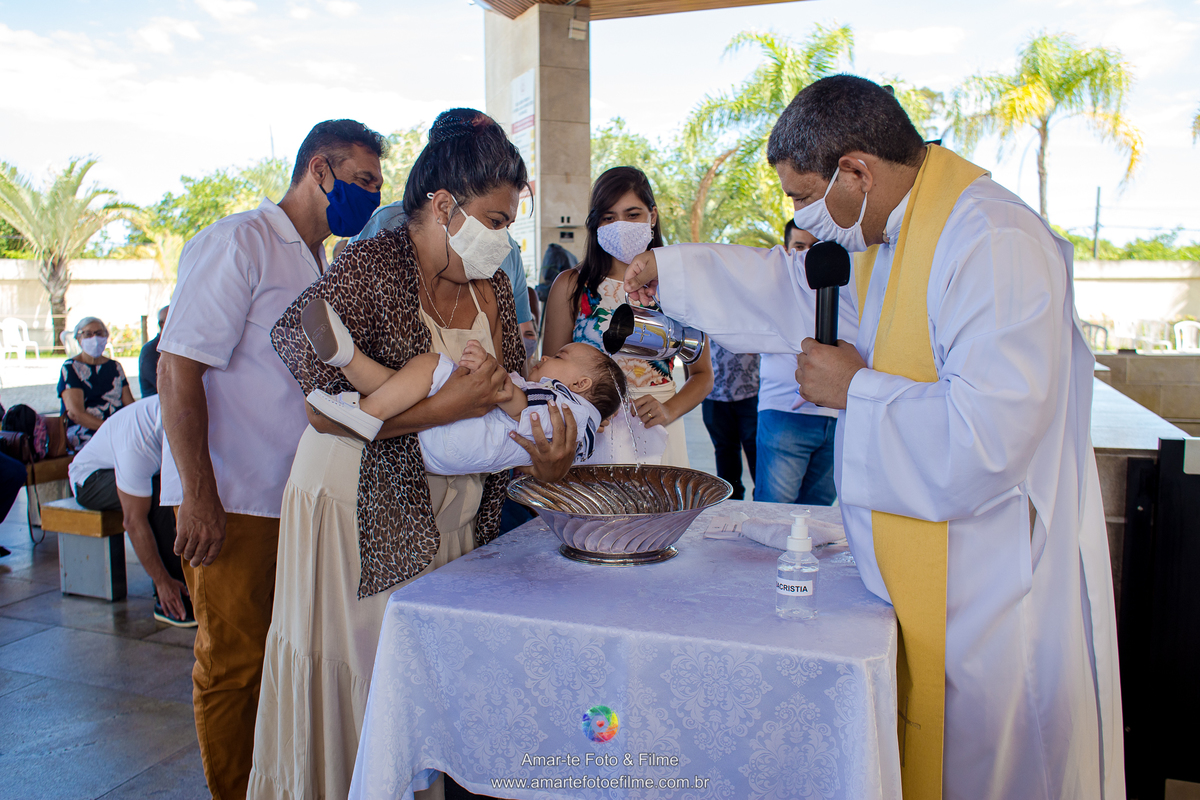 santuario nossa senhora de fatima recreio batismo menino batizado catolico