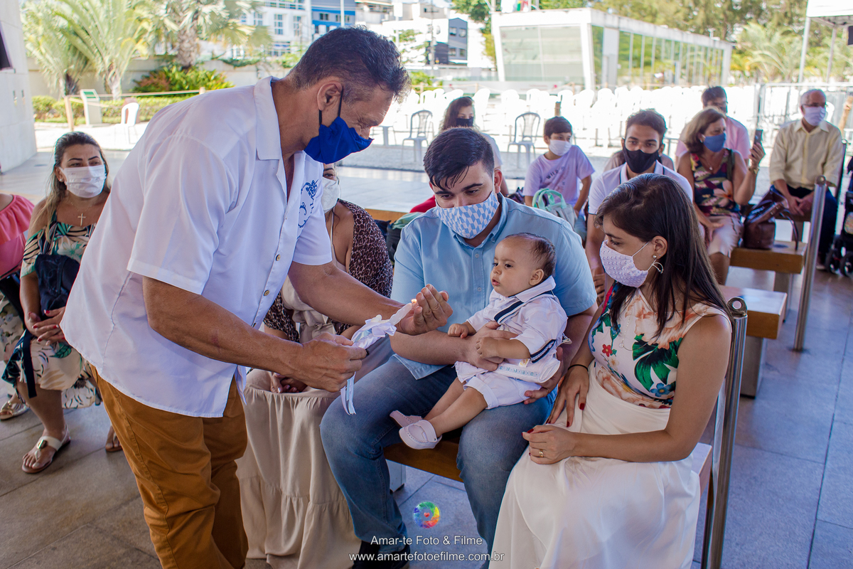 santuario nossa senhora de fatima recreio batismo menino batizado catolico