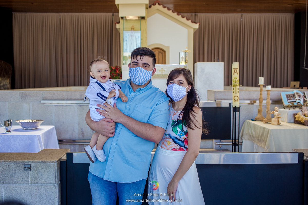 santuario nossa senhora de fatima recreio batismo menino batizado catolico