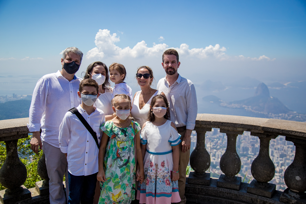 fotografo de batizado rio de janeiro cristo redentor batismo igreja catolica trem do corcovado bondinho família 