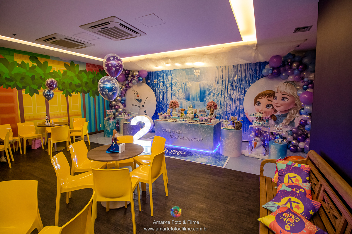fotografo festa infantil frozen anna elsa rio de janeiro maui mesa do bolo kids park barra da tijuca casa shopping decoração