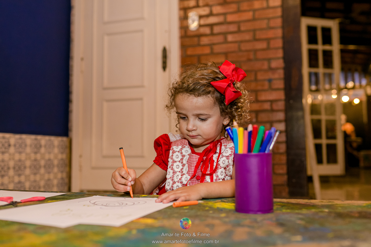 fotografo festa infantil chapeuzinho vermelho menina roupa ideia decoração