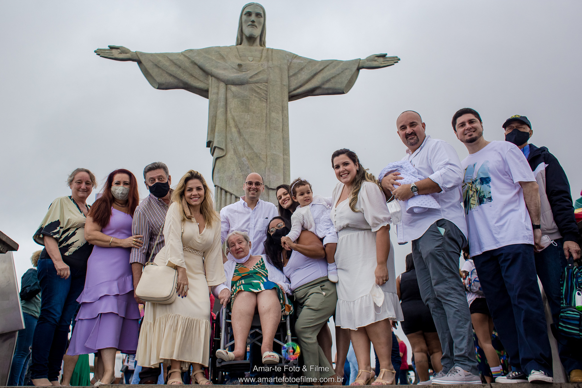 fotografia de batizado no cristo redentor rio de janeiro batismo criança católico foto evento