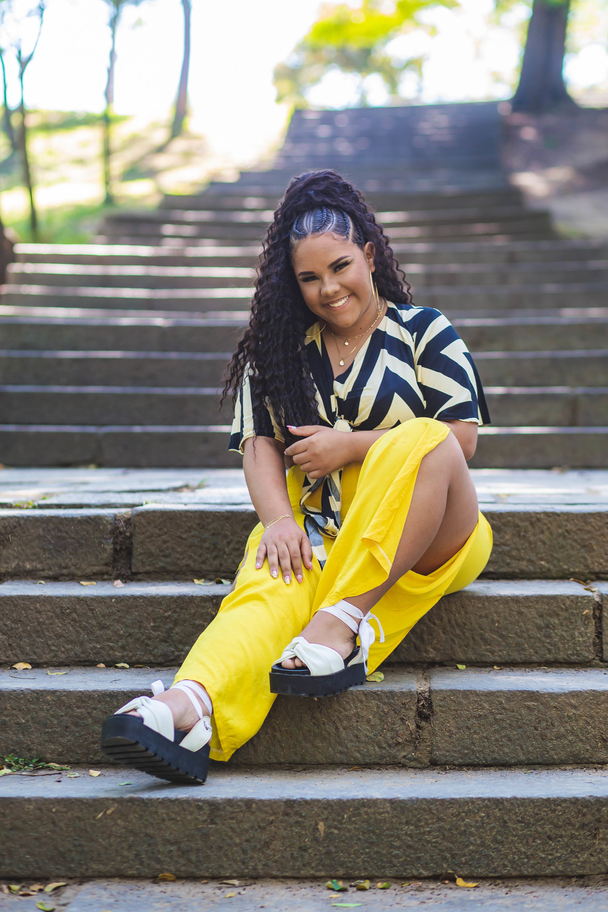 ensaio 15 anos debutante externo fumaça quinta da boa vista area verde feminino