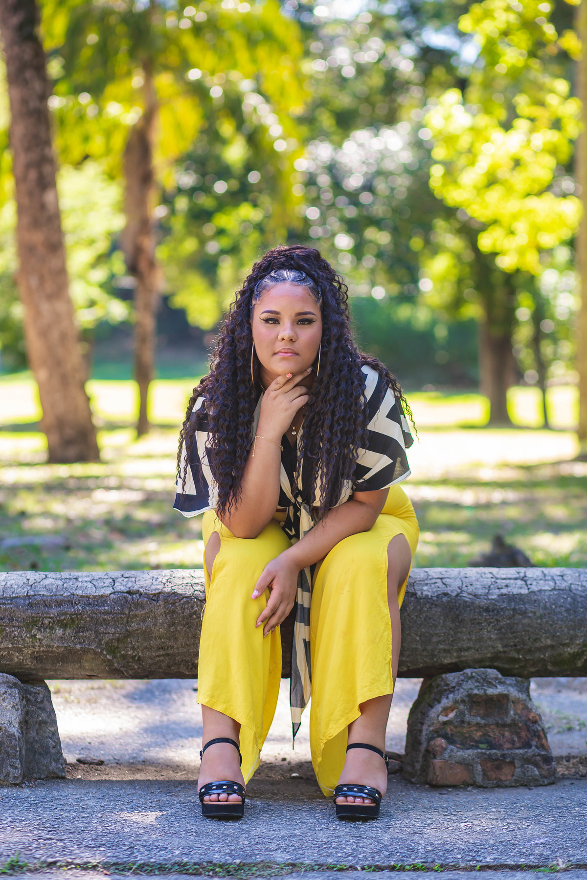 ensaio 15 anos debutante externo fumaça quinta da boa vista area verde feminino