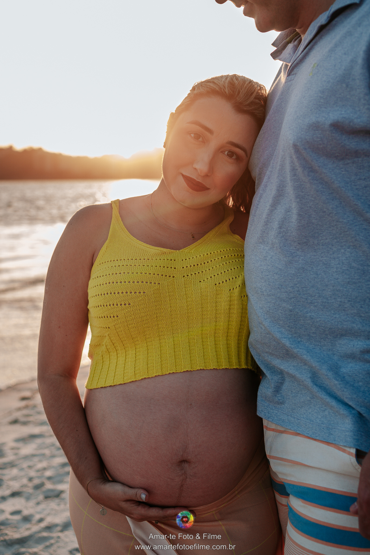 ensaio gestante em niteroi parque praia por do sol icaraí 