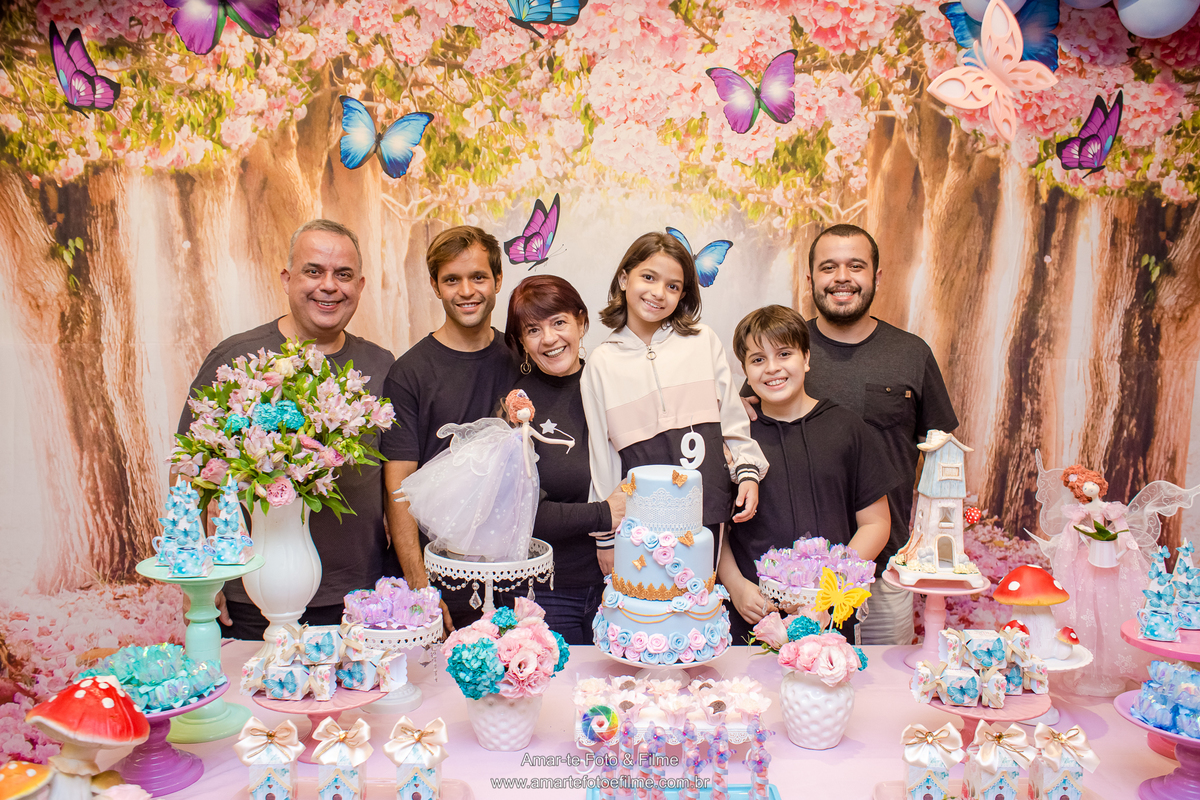 festa infantil decoração jardim encantado fadas kids park menina oficina de slime oficina de cupcake