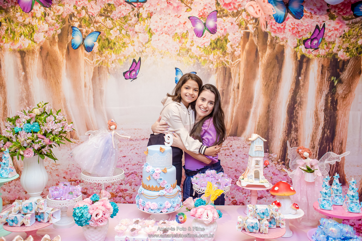 festa infantil decoração jardim encantado fadas kids park menina oficina de slime oficina de cupcake