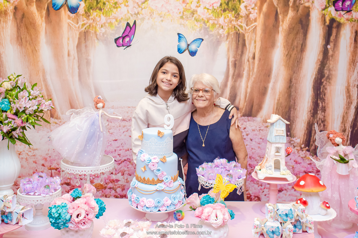 festa infantil decoração jardim encantado fadas kids park menina oficina de slime oficina de cupcake