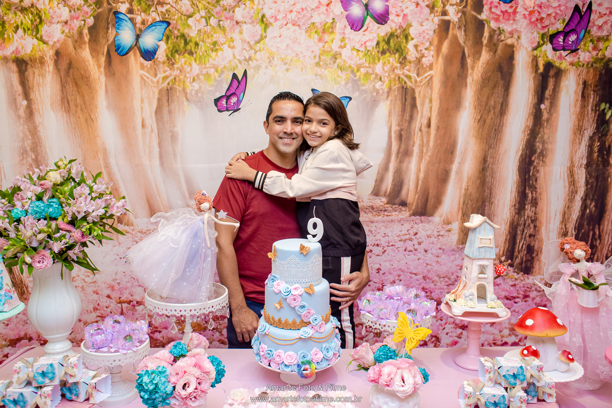 festa infantil decoração jardim encantado fadas kids park menina oficina de slime oficina de cupcake