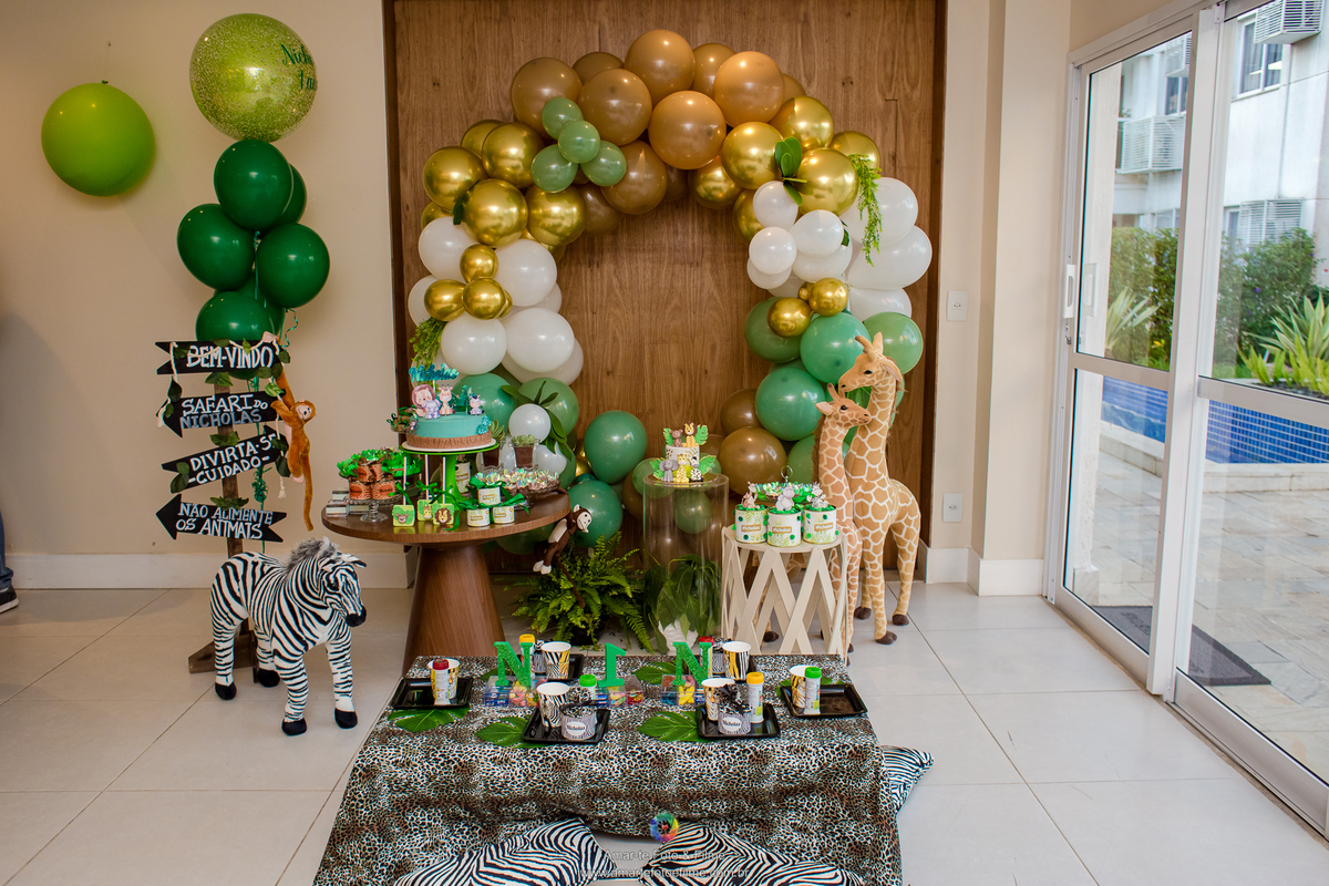 festa infantil safari em casa animais bichinhos roupa parmalat