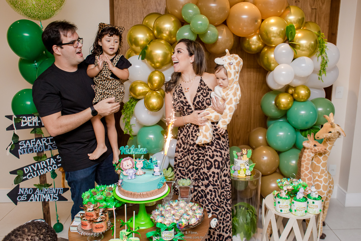 festa infantil safari em casa animais bichinhos roupa parmalat recreio barra condominio play familia