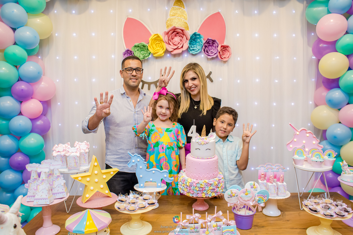 fotografo de festa infantil rio de janeiro rj unicornio decoração menina familia kids park