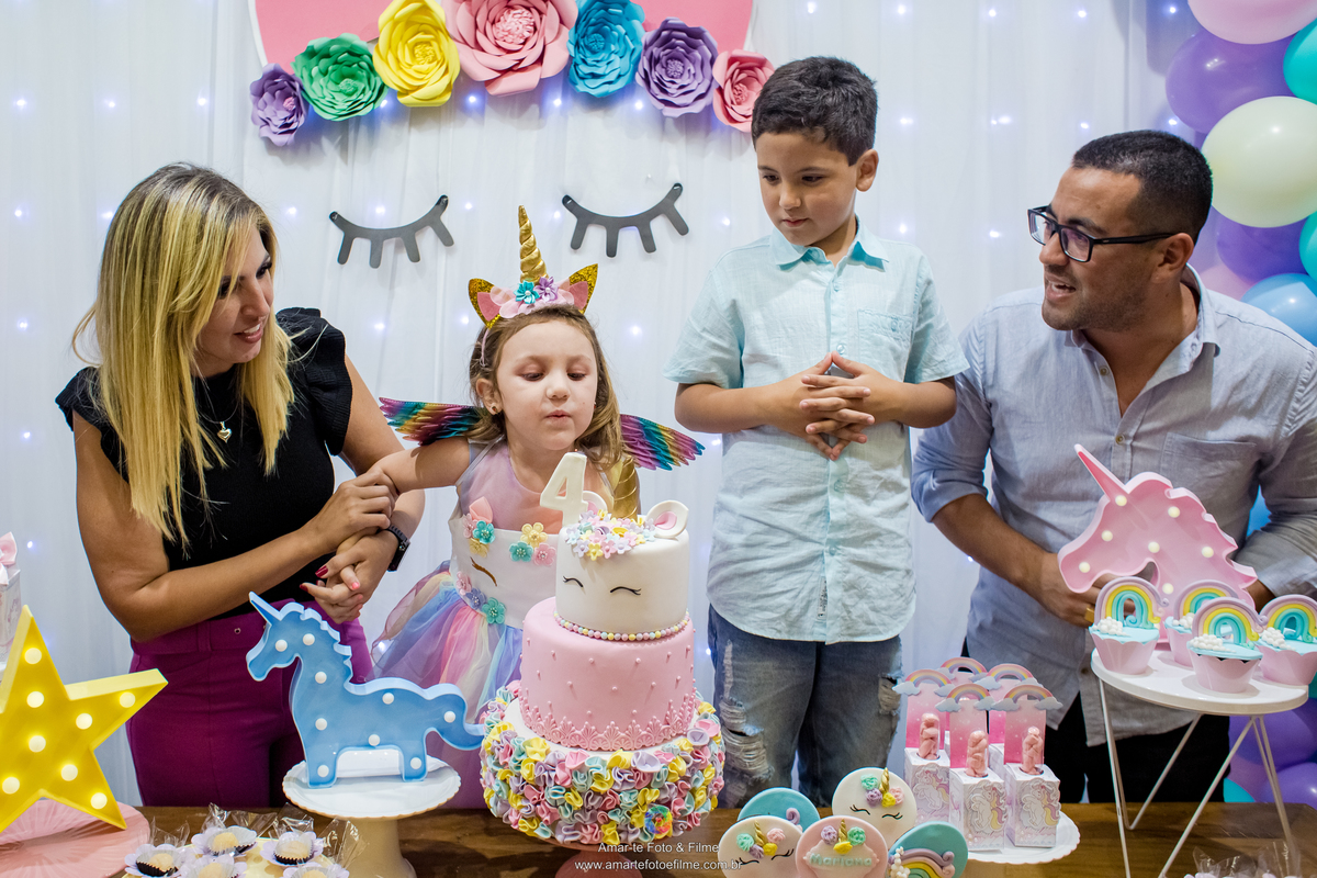 fotografo de festa infantil rio de janeiro rj unicornio decoração menina familia kids park inspiração menina vestida de unicornio