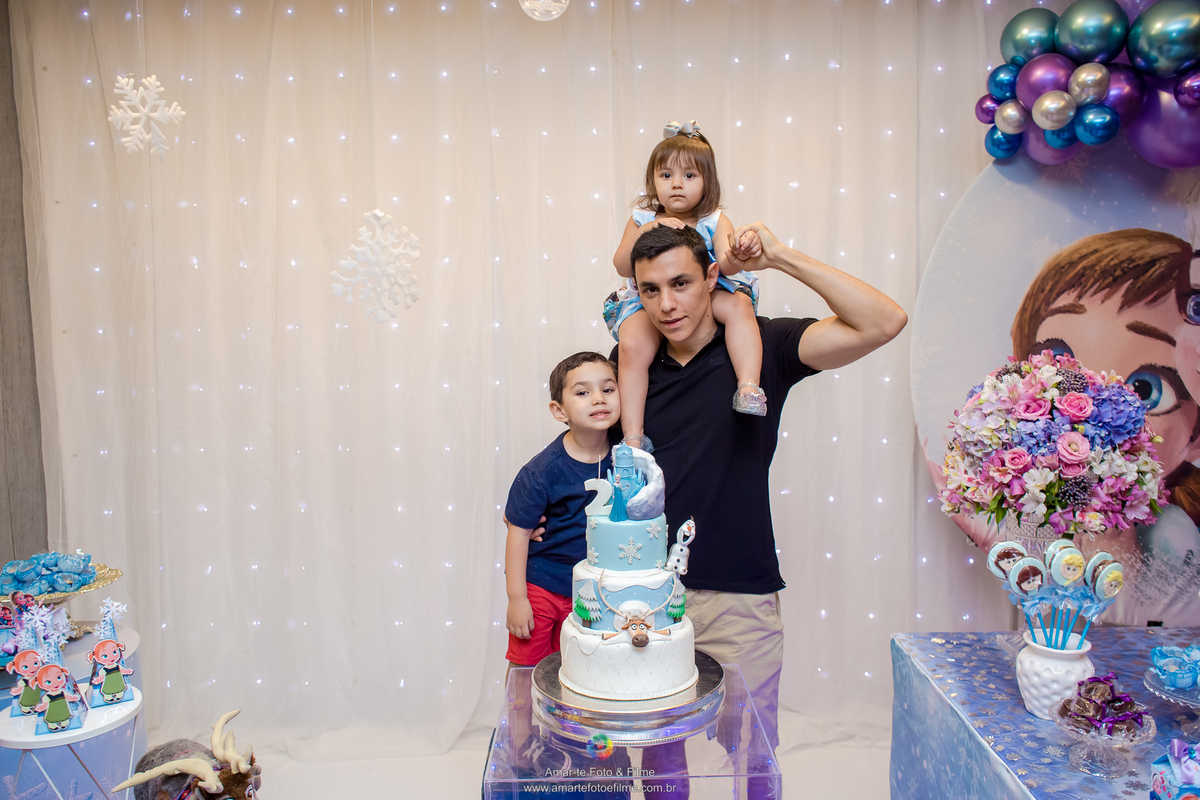 fotografo festa infantil tema decoração frozen anna elsa kids park rio familia poses sorrisos