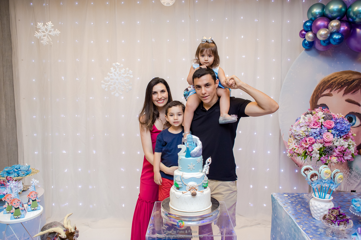 fotografo festa infantil tema decoração frozen anna elsa kids park rio familia poses sorrisos