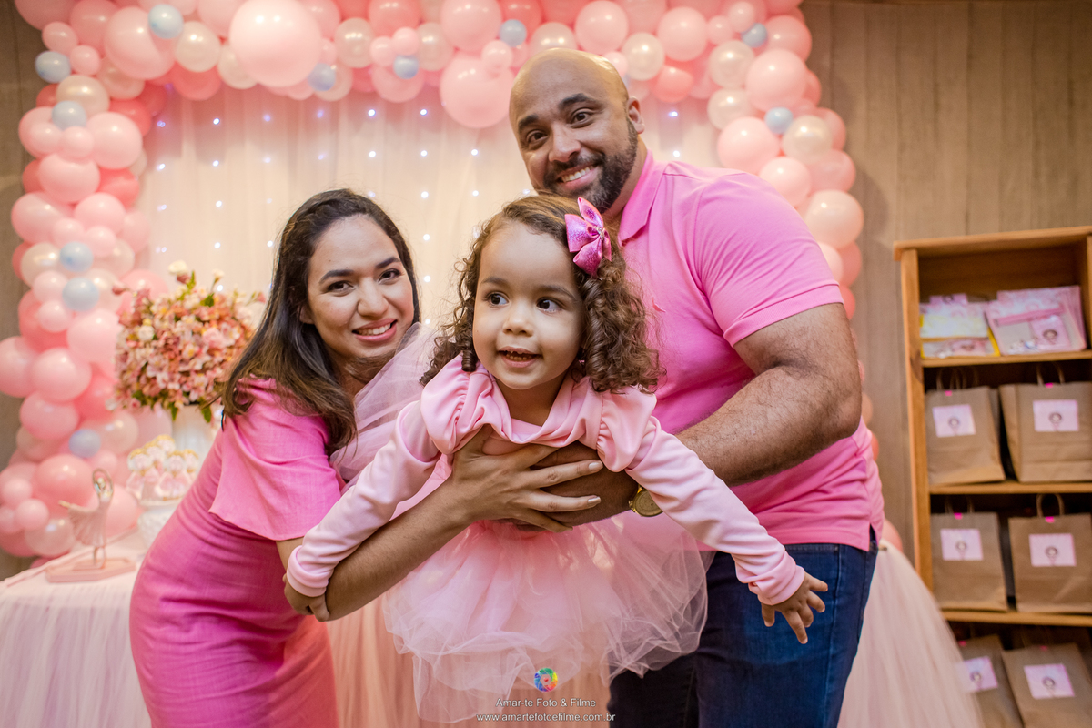 fotografo festa infantil bailarina barra recreio rio de janeiro rj familia poses ideias decoração
